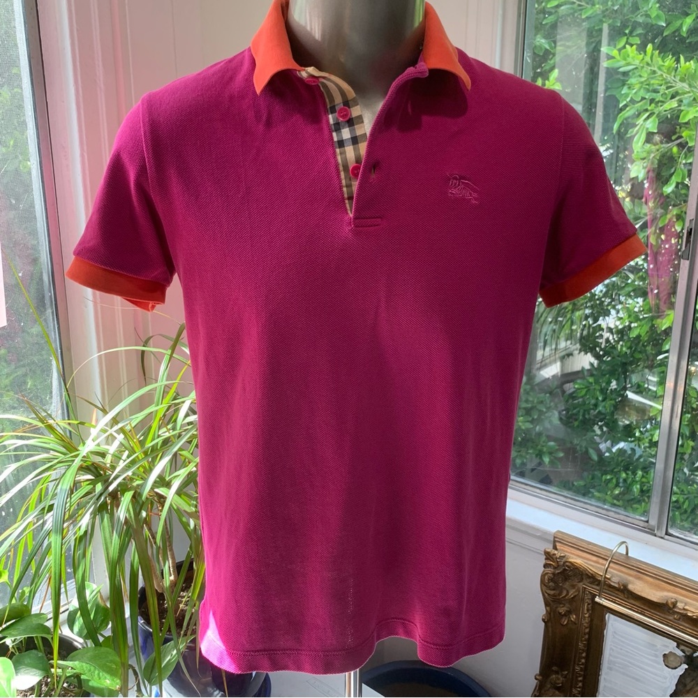 Vintage Burberry Polo Crazy Colors